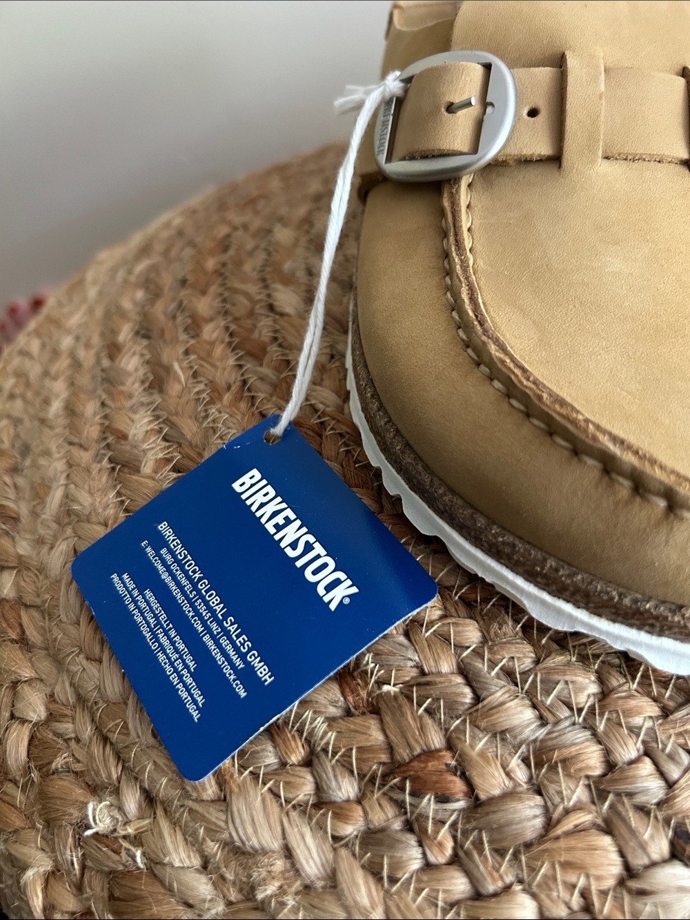 Birkenstock Buckley Tan Leather Clog - Picture 2 of 9